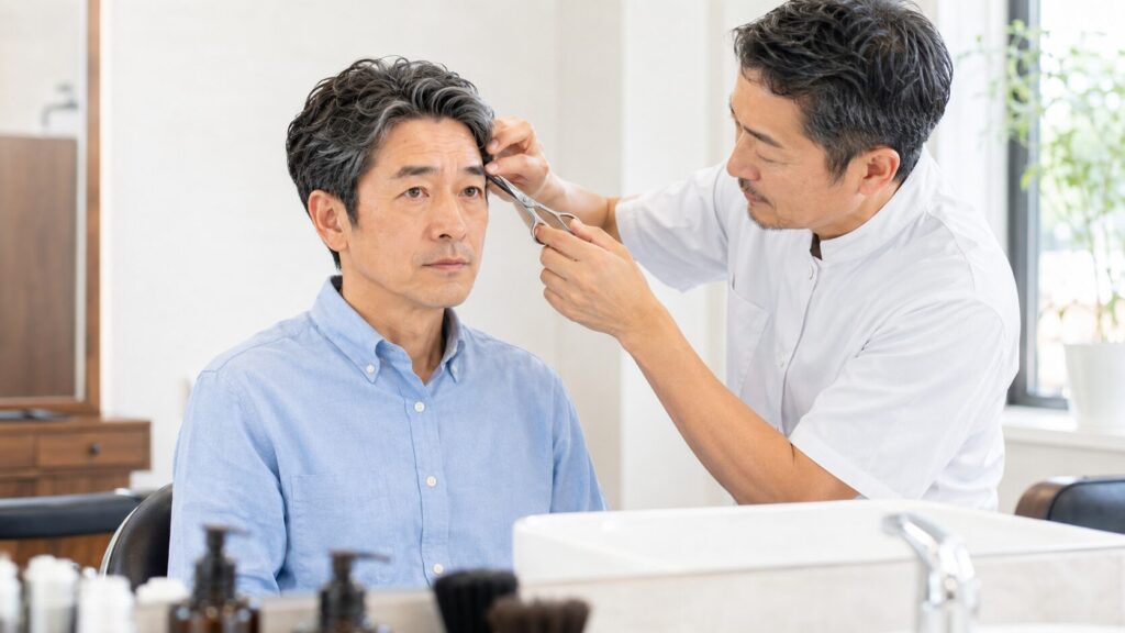眉毛のメンテナンス