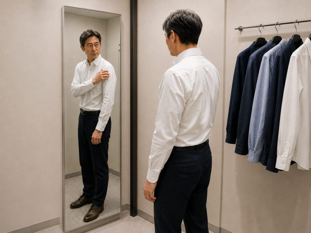 イケオジの3色コーデ